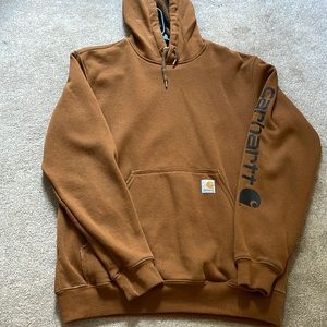 burnt orange carhartt hoodie